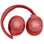 ⁦אוזניות סינון רעשים JBL TUNE T750 אדום⁩ – תמונה ⁦4⁩