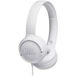 אוזניות קשת חוטיות JBL TUNE T500 במגוון צבעים - לבן Starlight