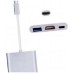 כבל מפצל טייפ-סי ל-HDMI, טייפ-סי ,USB 3.0