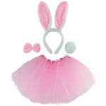 תחפושת שפן ורוד | לילדות