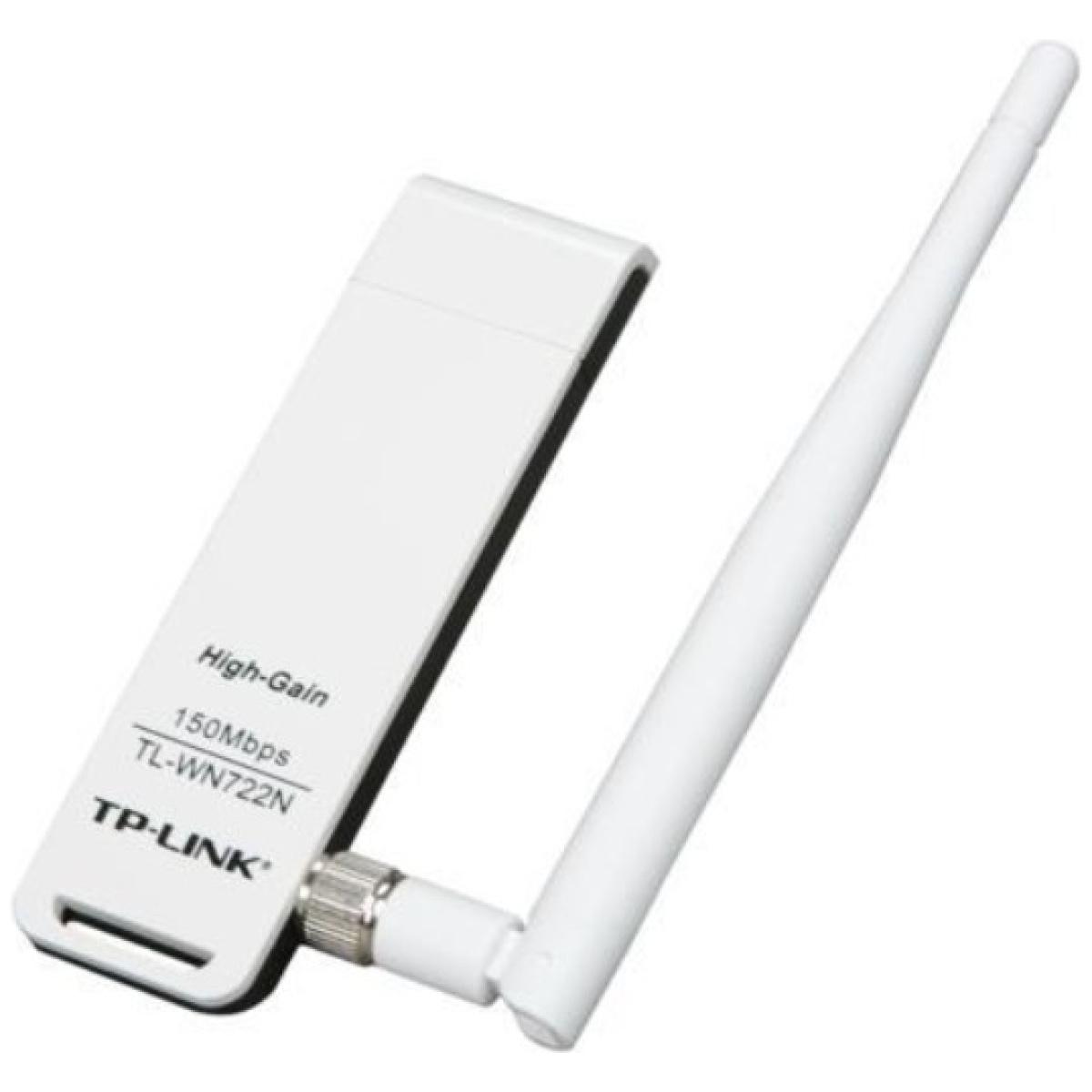 ⁦כרטיס רשת אלחוטי עם אנטנה - TP-LINK TL-WN722N⁩ – תמונה ⁦1⁩