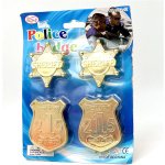 תגי משטרה לתחפושת | 4 יחידות