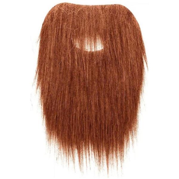 זקן ארוך בצבע חום