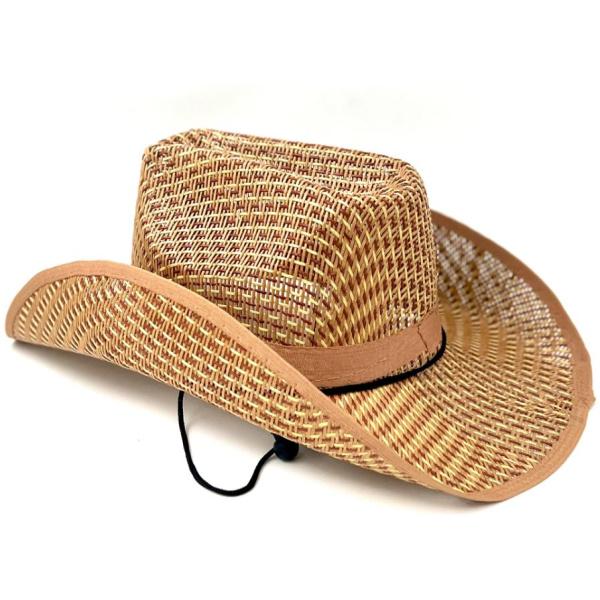 כובע קאובוי קש