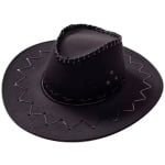 כובע קאובוי שחור ואיכותי