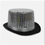 כובע קוסם מנצנץ | כסף