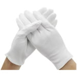 כפפות בד | לבן