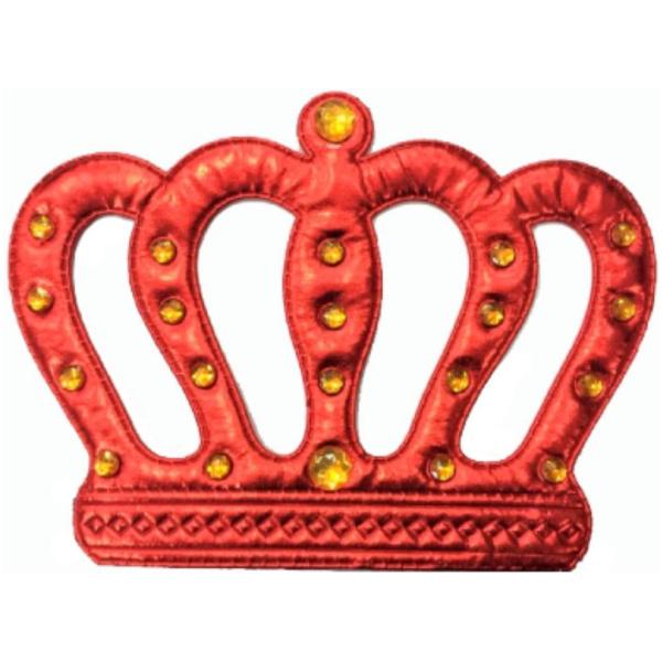 כתר מעוצב מבד | אדום