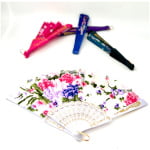 מניפה תחרה | לבן