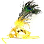 מסכת זהב עם נוצות