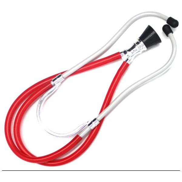 מקשבת רופא בצבע אדום