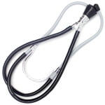 מקשבת (סטטוסקופ) רופא בצבע שחור