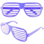 משקפי תריס ענקיים | סגול