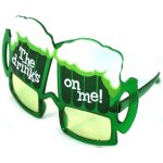 משקפיים כוס בירה | ירוק