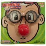 משקפיים+אף ליצן לפורים