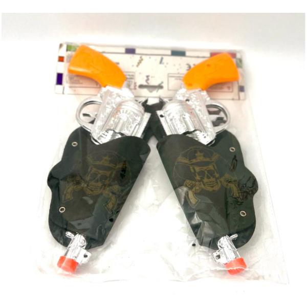 סט 2 אקדחים מעוצבים | לתחפושת קאובוי