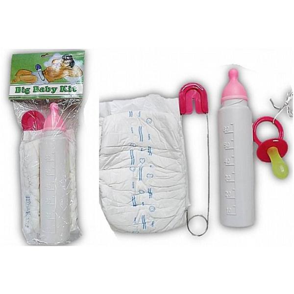 סט אביזרים לתחפושת תינוק | ורוד