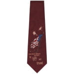 עניבה בורדו | דגם אמריקה
