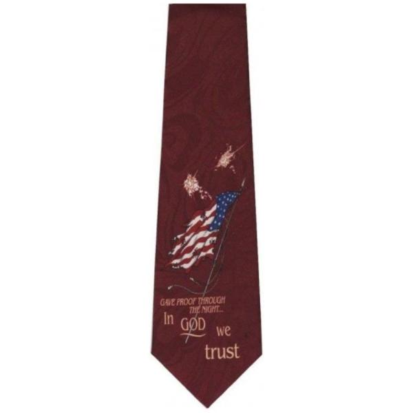 עניבה בורדו | דגם אמריקה