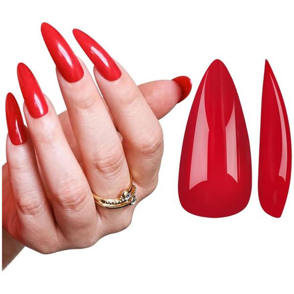 ציפורניים אדומות להדבקה