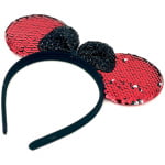 קשת מיני מאוס | פייטים | שחור-אדום