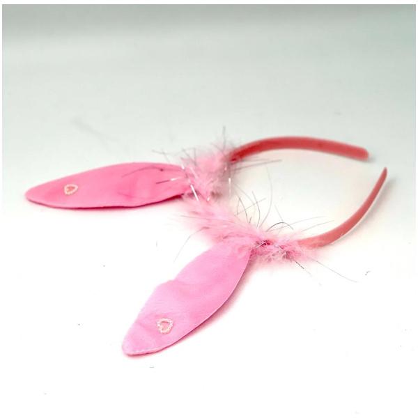 קשת פרווה ארנב ורוד