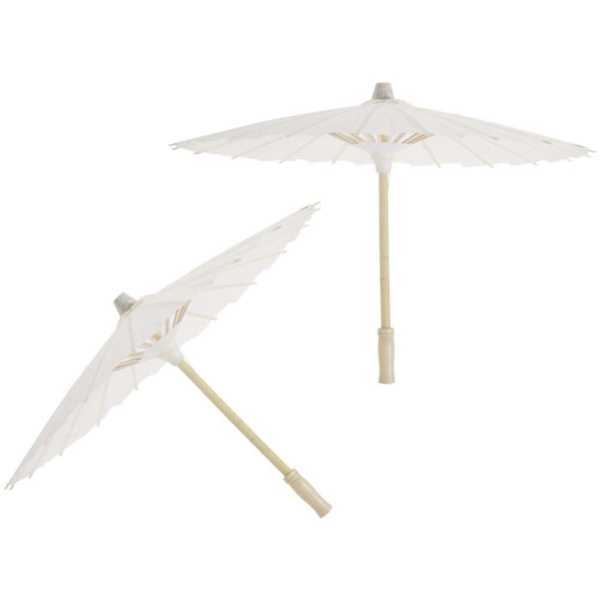 שמשייה יפנית לבנה | 55 ס"מ