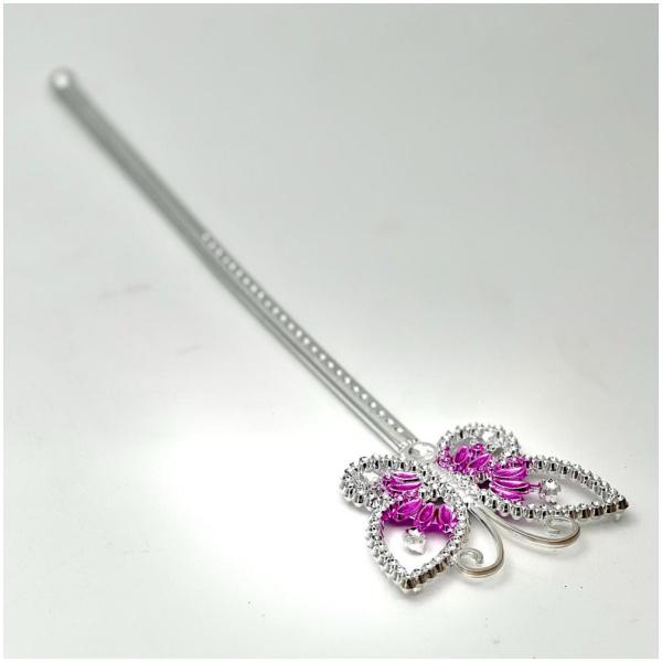 שרביט פרפר כסף