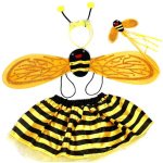 תחפושת דבורה מלכת הדבורים לנערות