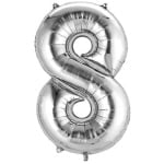 בלון הליום לניפוח עצמי | כסוף | 1-10