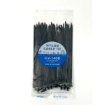 מארז אזיקונים (חבק) | שחור | 100 יחידות | 2.5X140mm