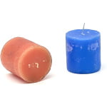 נר קטן בצורת גליל