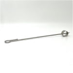 שיפוד נירוסטה עם טבעת