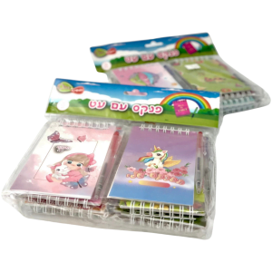 12 פנקסים עם עט