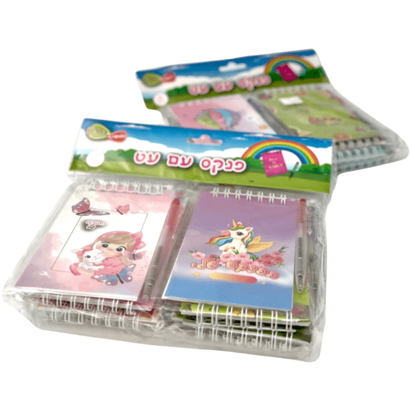 12 פנקסים עם עט