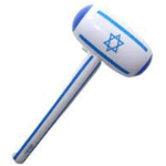 פטיש יום עצמאות דגל ישראל