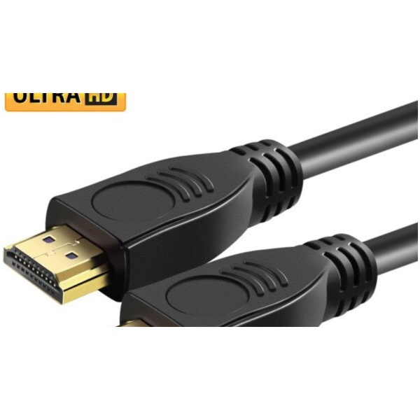 כבל HDMI באורך 2 מטר תומך 4K HDR | שחור