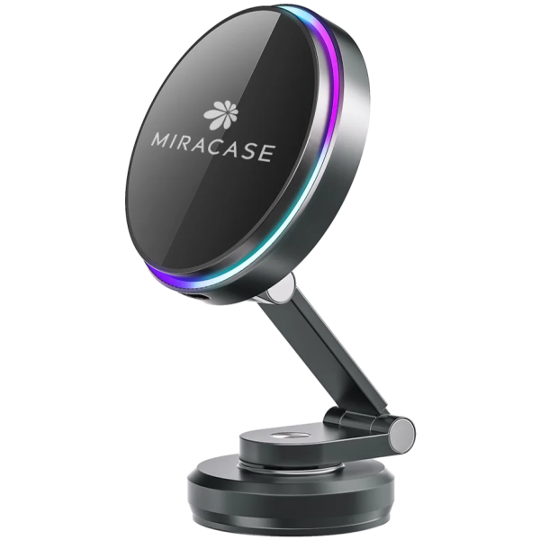 מעמד טעינה מגנטי אלחוטי לרכב דגם MMDM75 מבית MIRACASE