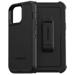 מגן לאייפון 14 פרו מקס Otterbox Defender שחור עם קליפס חזק ועמיד