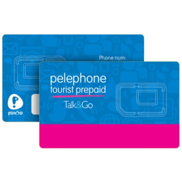 כרטיס סים פלאפון עם מספר טלפון. מספר בלבד - לא טעון (ניתן לטעון)