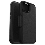 מגן כיסוי ספר OtterBox Strada שחור לאייפון 12 פרו הכיסוי החזק בעולם