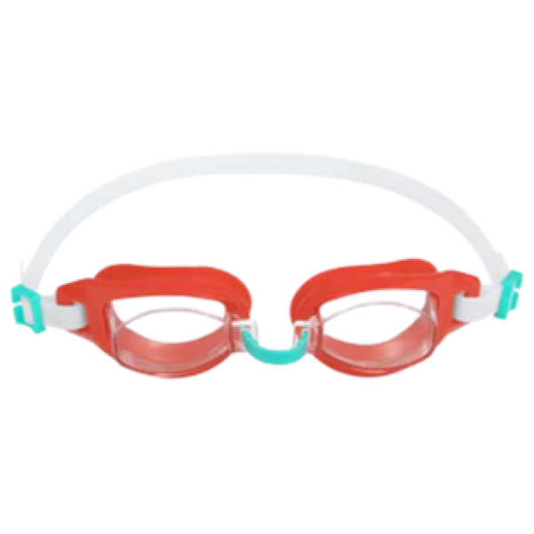 משקפי שחיה לילדים לגילאי 7-14 דגם Burst Wave Swimmer מבית Bestway - אדום