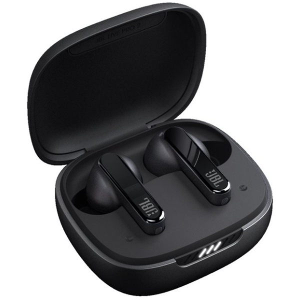 אוזניות אלחוטיות עם סינון רעשים אקטיבי JBL Live Pro 2 TWS - צבע שחור