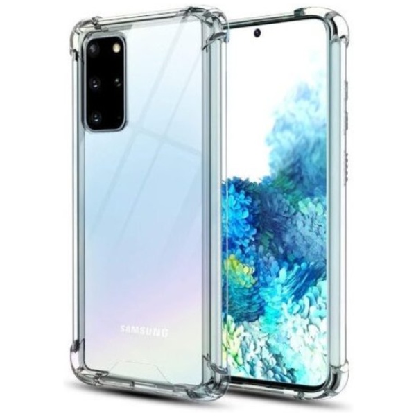 כיסוי סיליקון שקוף למכשירי הסמסונג M - עם הגנה כפולה בפינות