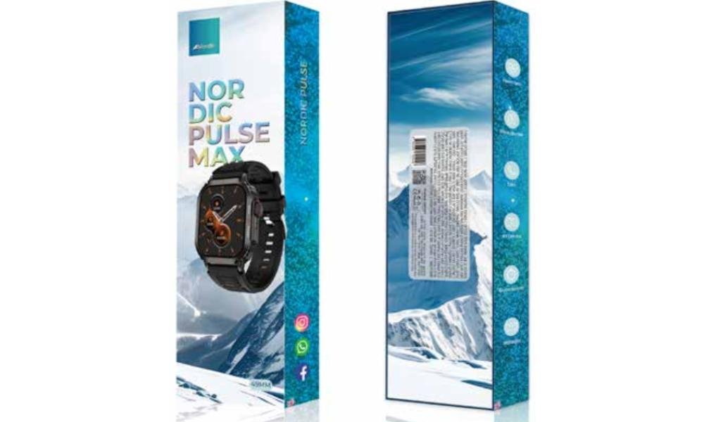 68569358-79bd-11ef-9bcb-f6e1c7866519_7d4e9a0926eae8f4e56b40fc033ae0d0.jpg שעון חכם | NORDIC PULSE MAX 49MM | שחור – תמונה 1