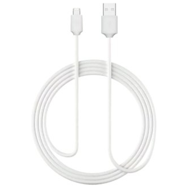 כבל USB-A לאייפון מאושר אפל 1.2 מטר Miracase לבן