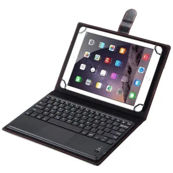 מגן לטאבלט אוניברסלי "9-11" + מקלדת בלוטוס - POUCHINO