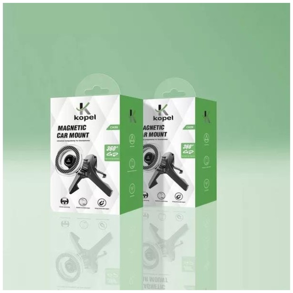 זרוע ונטה מגסייף עם רגליים למזגן ברכב מגנט KOPEL