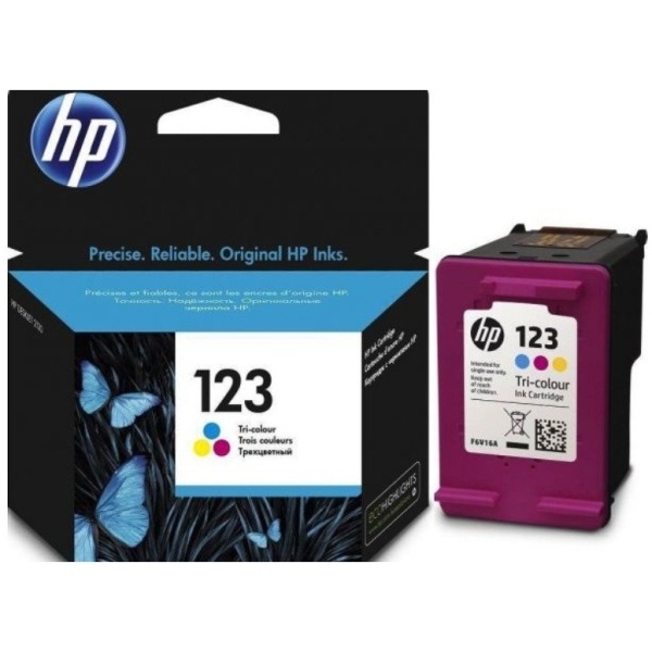 ראש דיו מקורי 123 צבעוני - HP