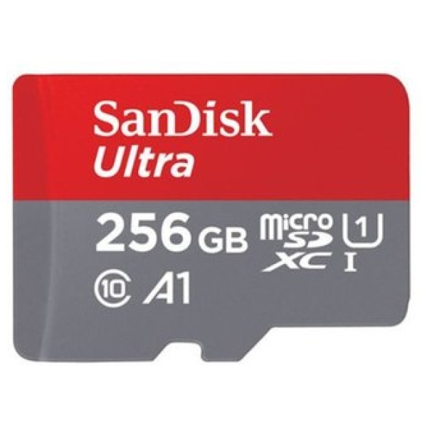 כרטיס זיכרון SanDisk MicroSD 256G Ultra Class10